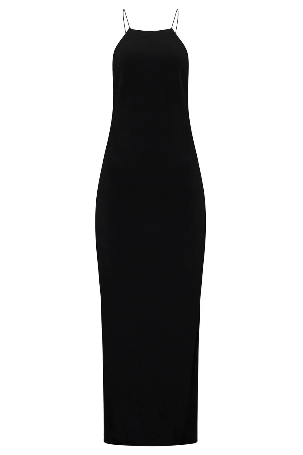 Sculpted Elegance Maxi Dress