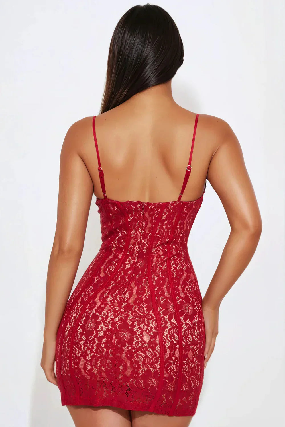 Lover's Spell Lace Mini Dress
