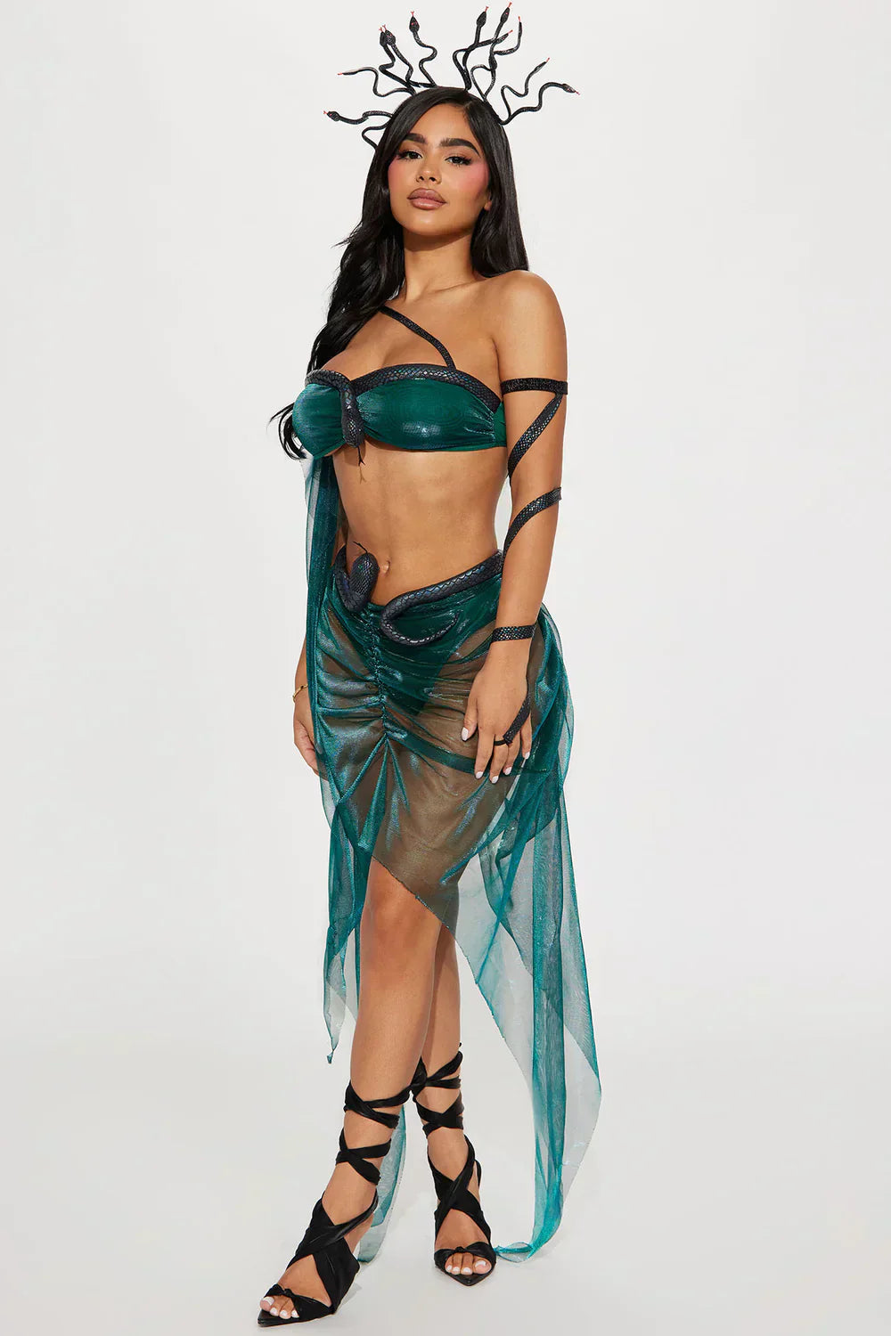 Mythic Medusa 4-Piece Costume Set