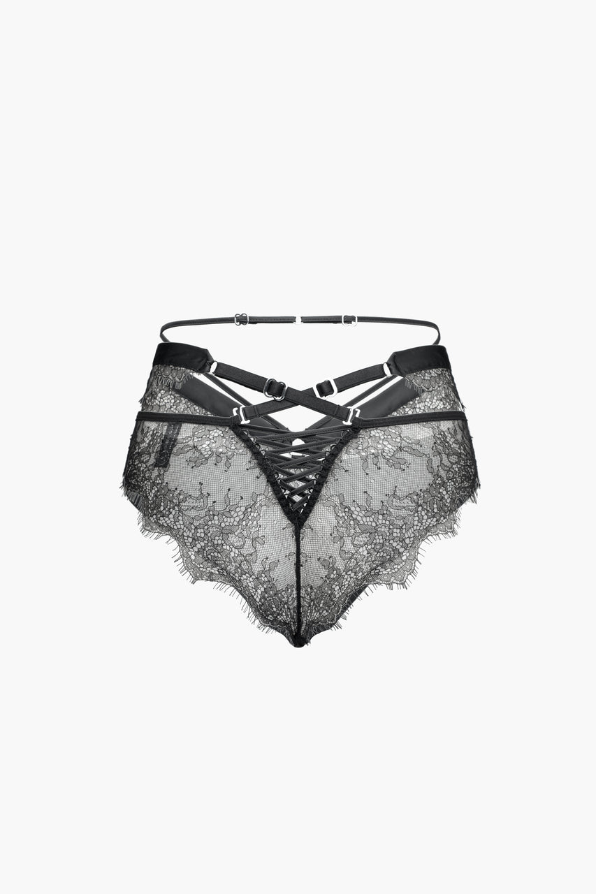 Marsala Panties in Black