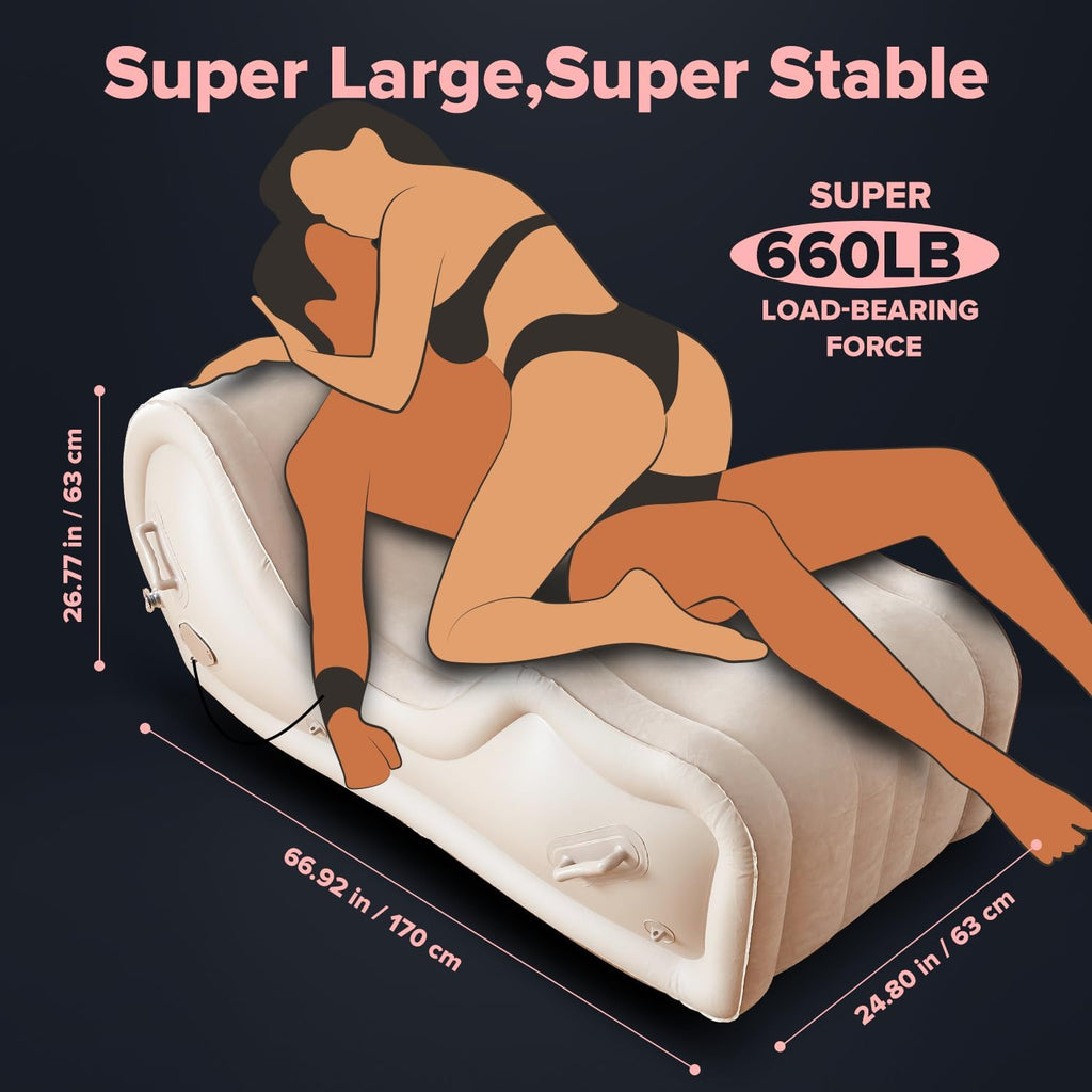 PleasureThrone Inflatable Bondage Sofa