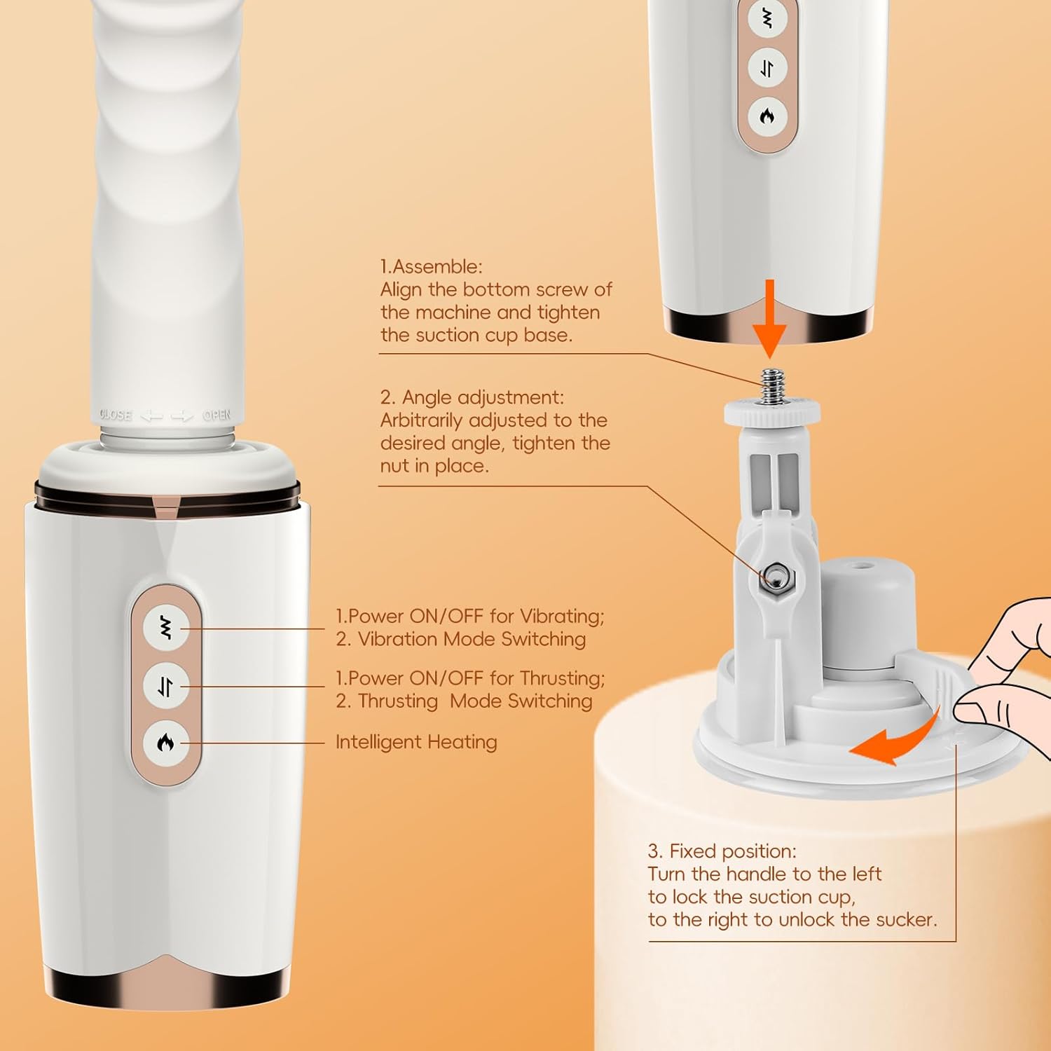 Automatic Thrusting Dildo Machine