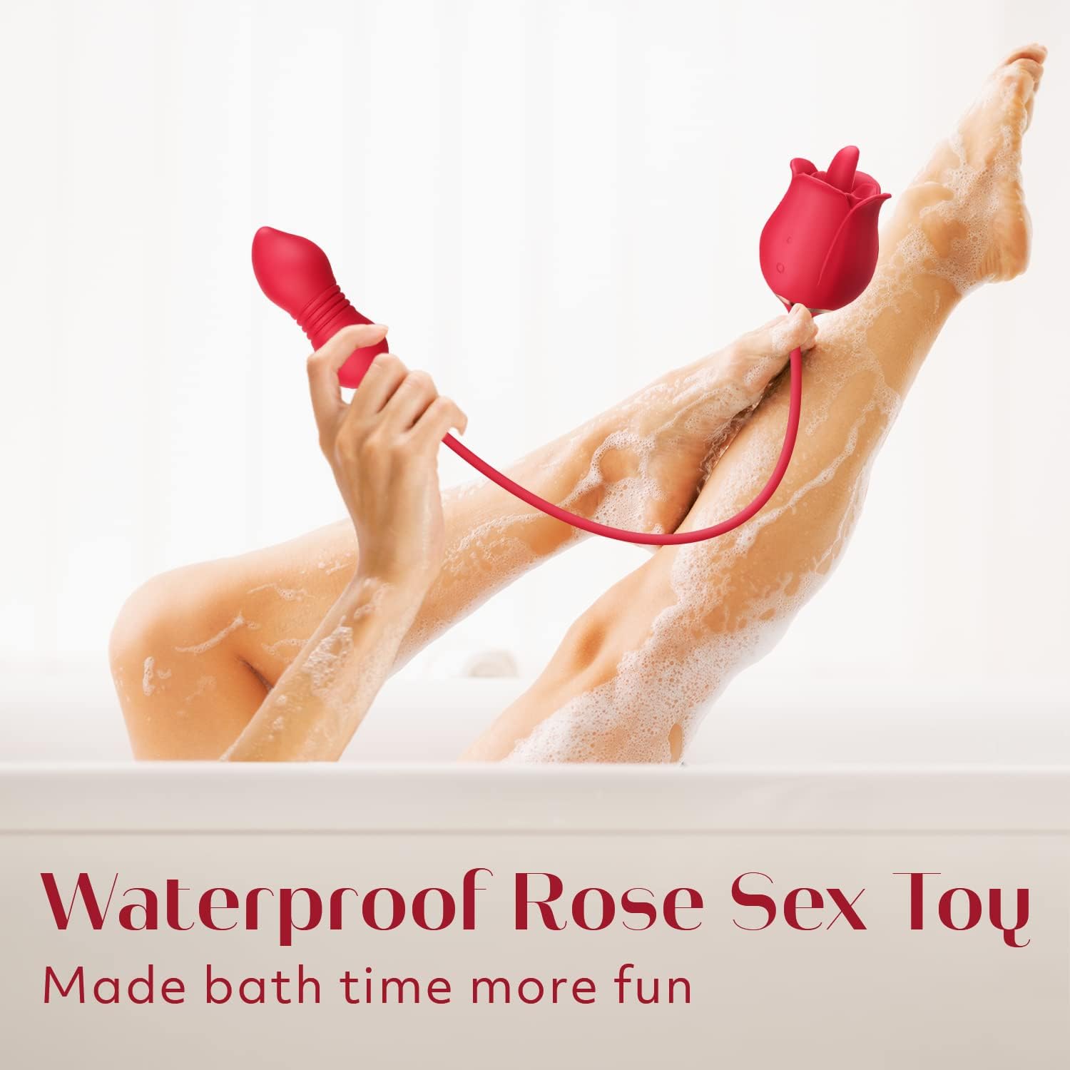 Rose Vibrator Dildo