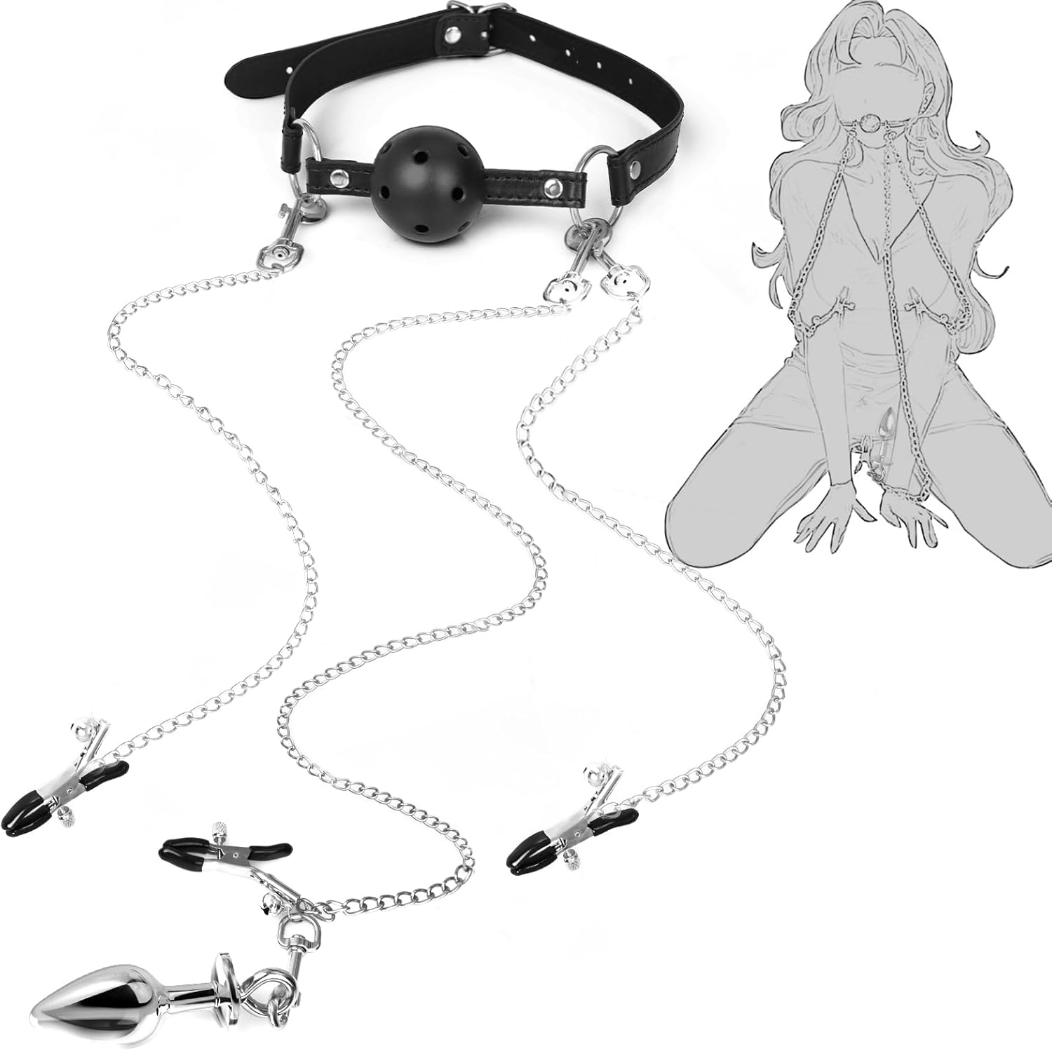 Ultimate Desire Bondage & Sensory Play Set