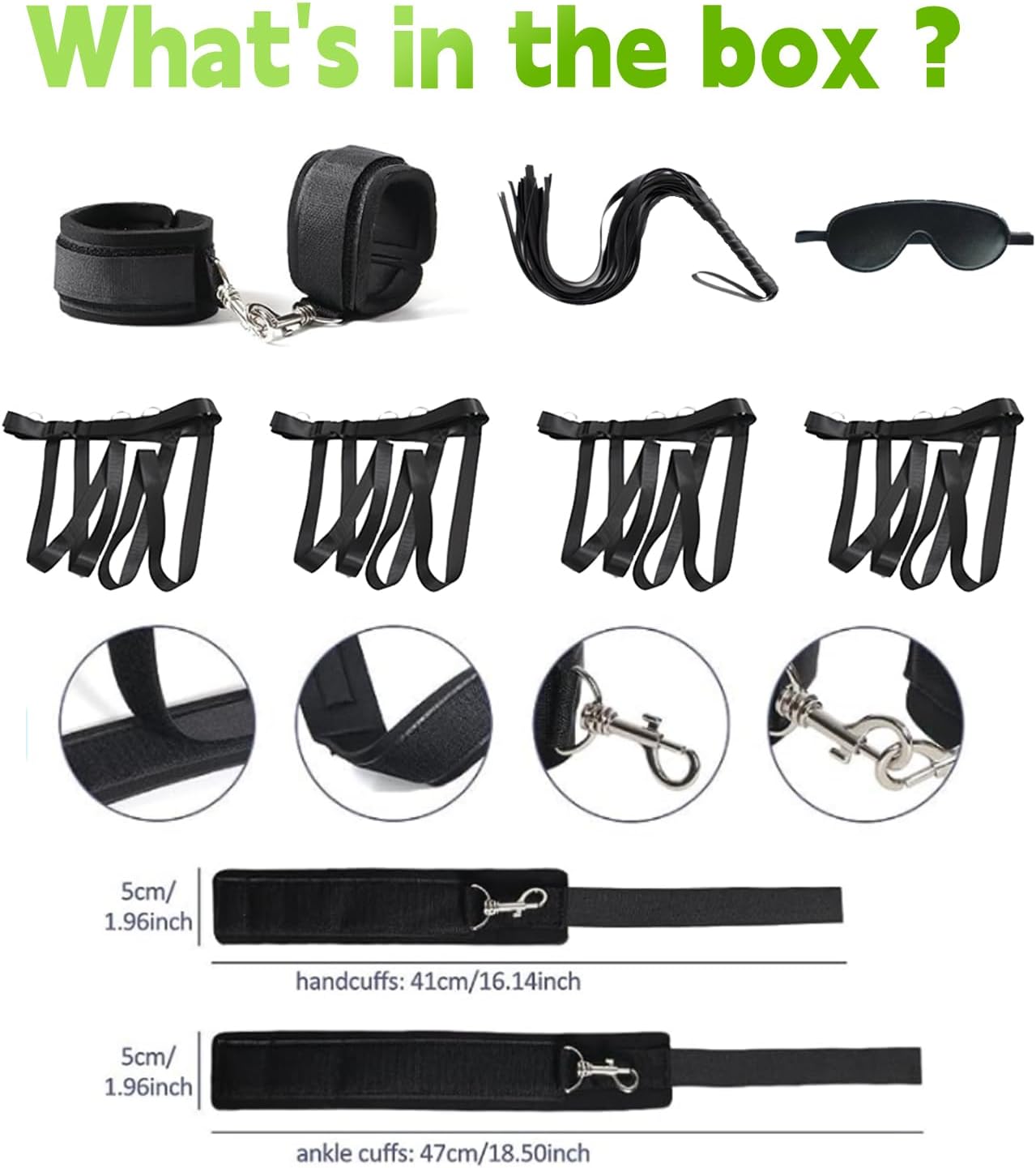 Ultimate Sensation 10-Piece Bondage Kit