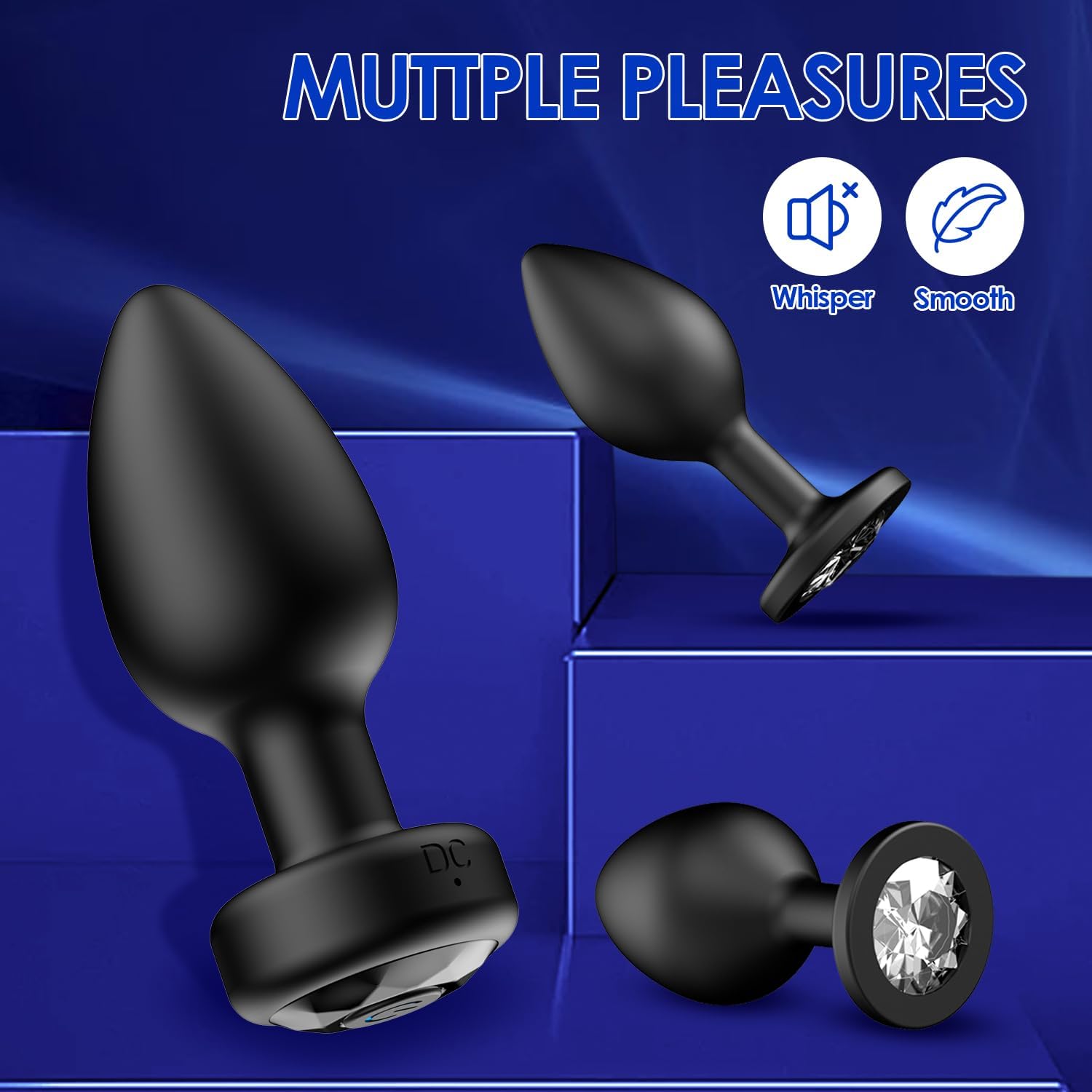 Intense Pleasure 3-Piece Vibrating Anal Training Kit