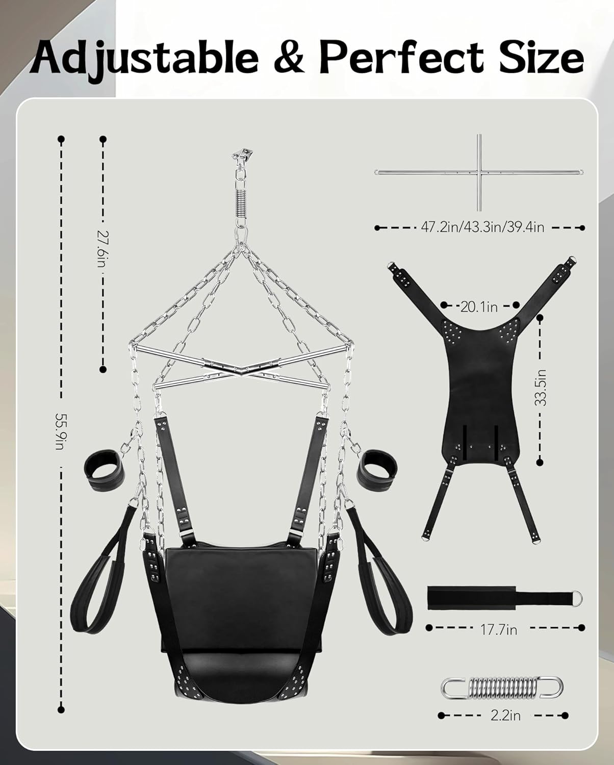 Adjustable Sex Sling for Couples