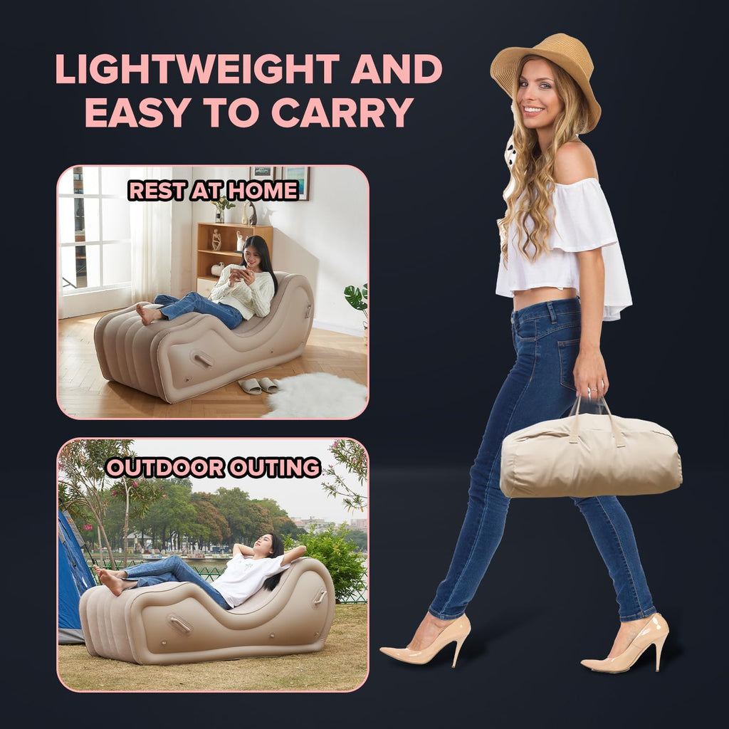 PleasureThrone Inflatable Bondage Sofa