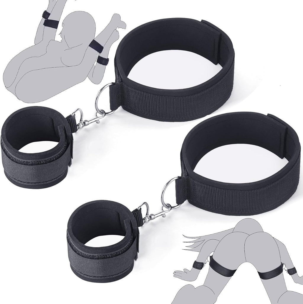 Wrist-to-Thigh Restraint Set