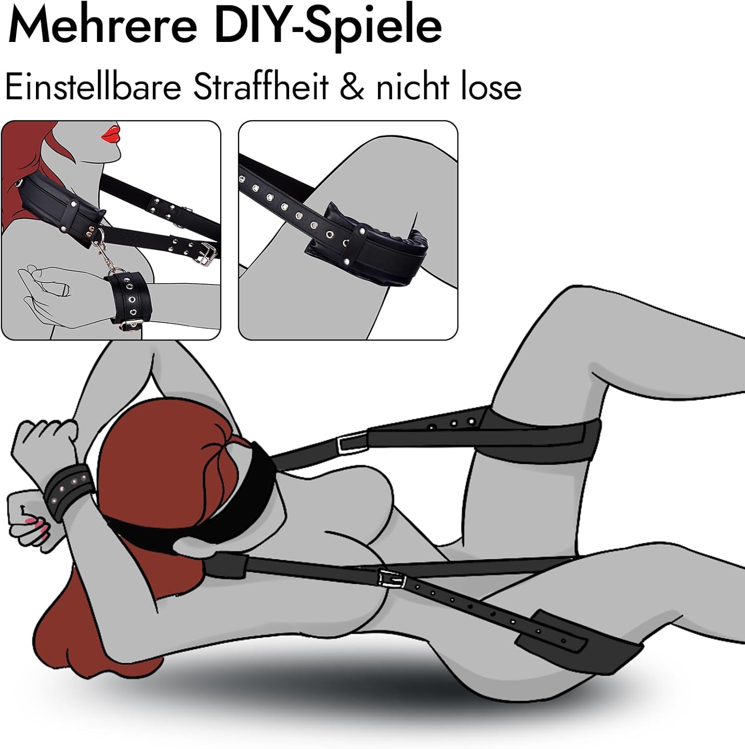 Bound Obsession Leather Restraint Kit