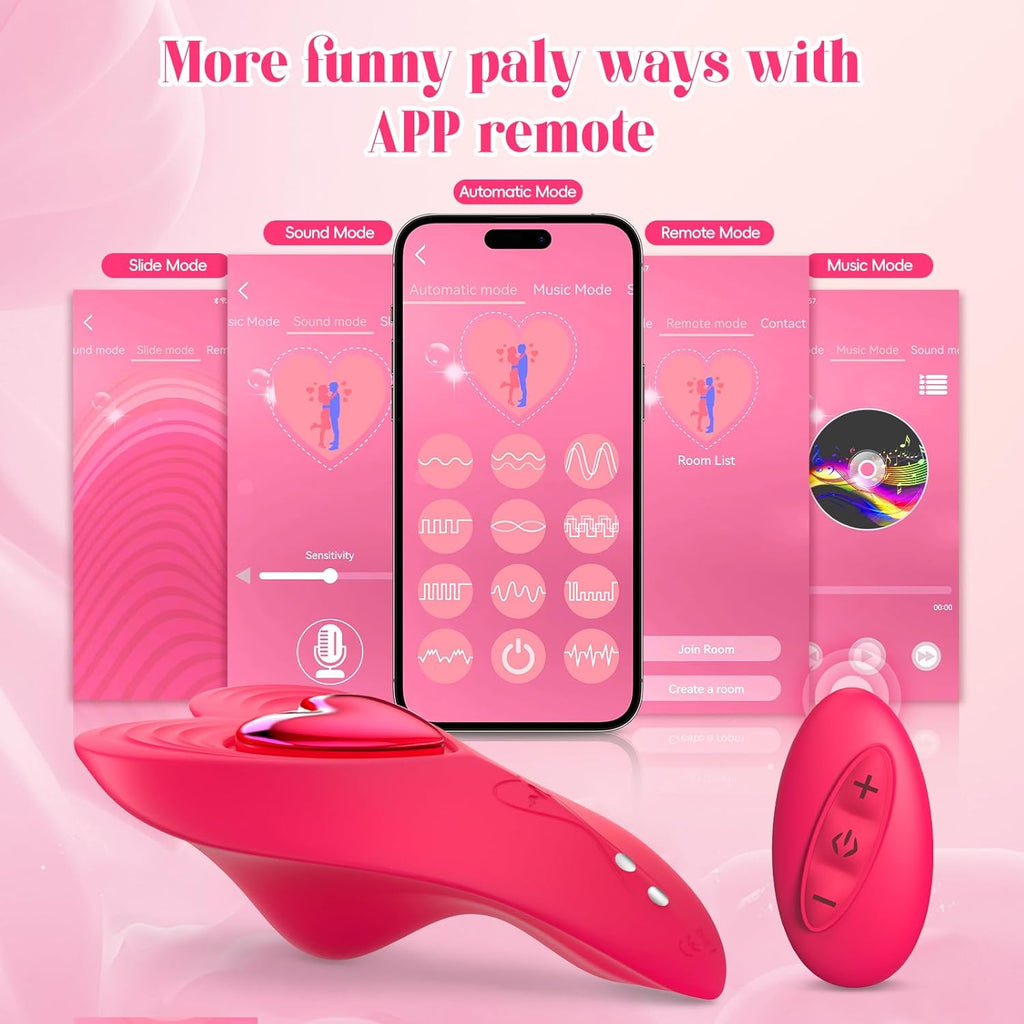 Wearable Vibrator – Remote & App-Controlled Pleasure for Couples
