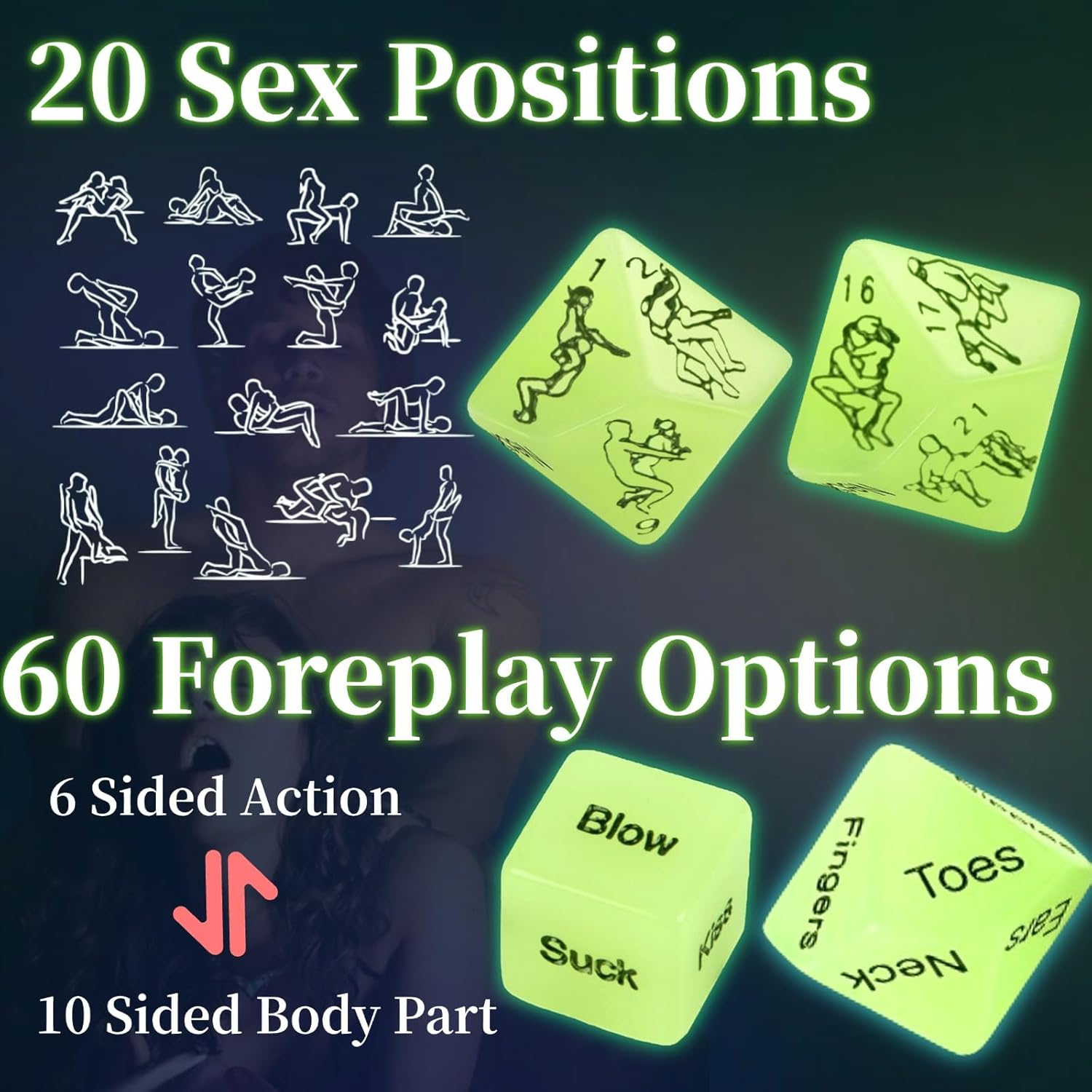 Glow & Go: The Ultimate Sexy Dice Game