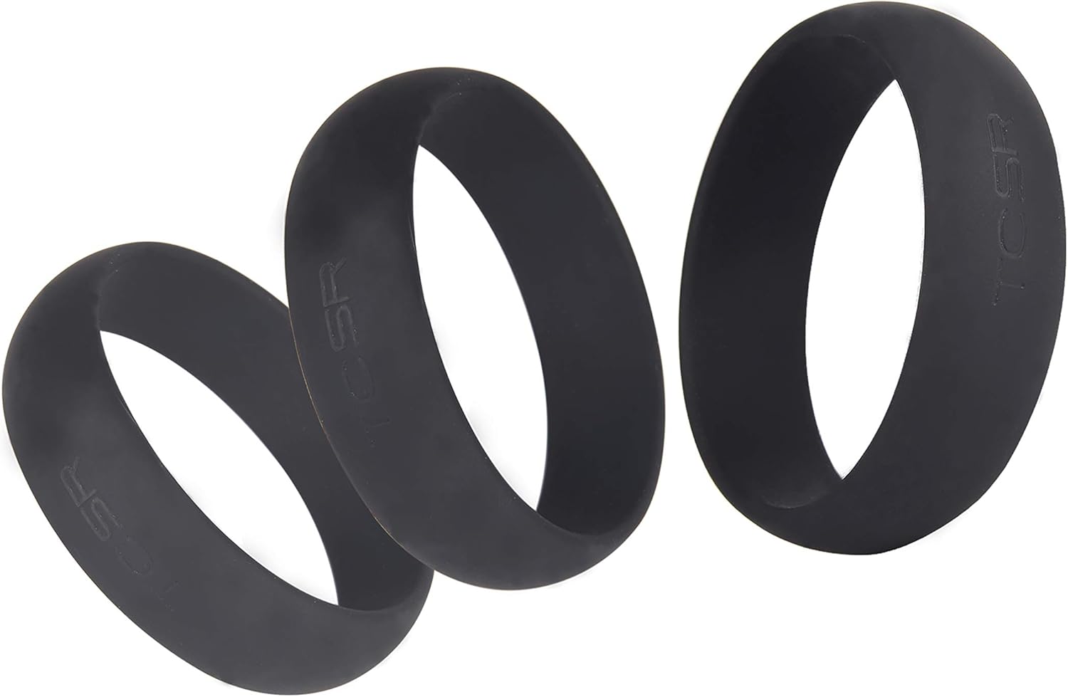 TCSR 6-Piece Medical Grade Silicone Cock Ring Set