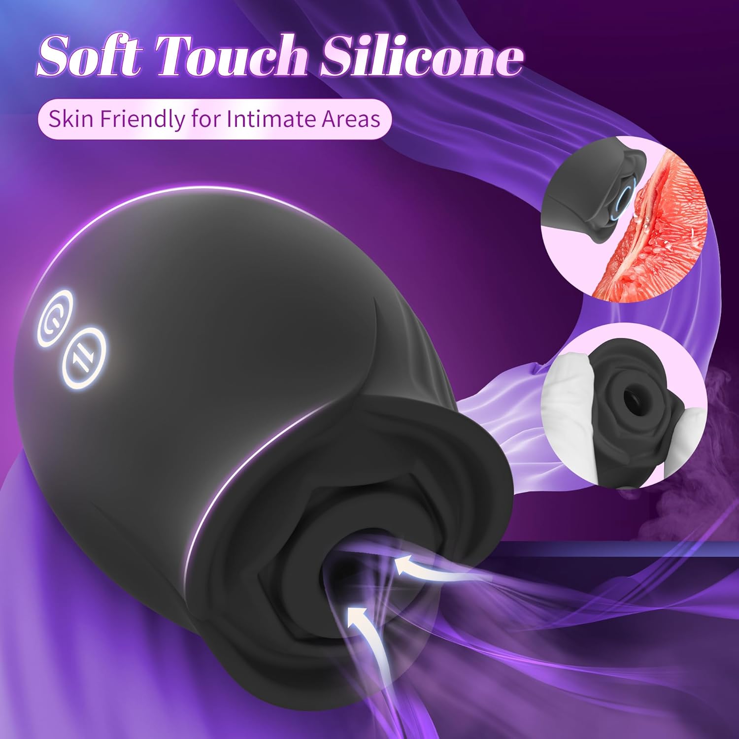 Rose Suction Vibrator