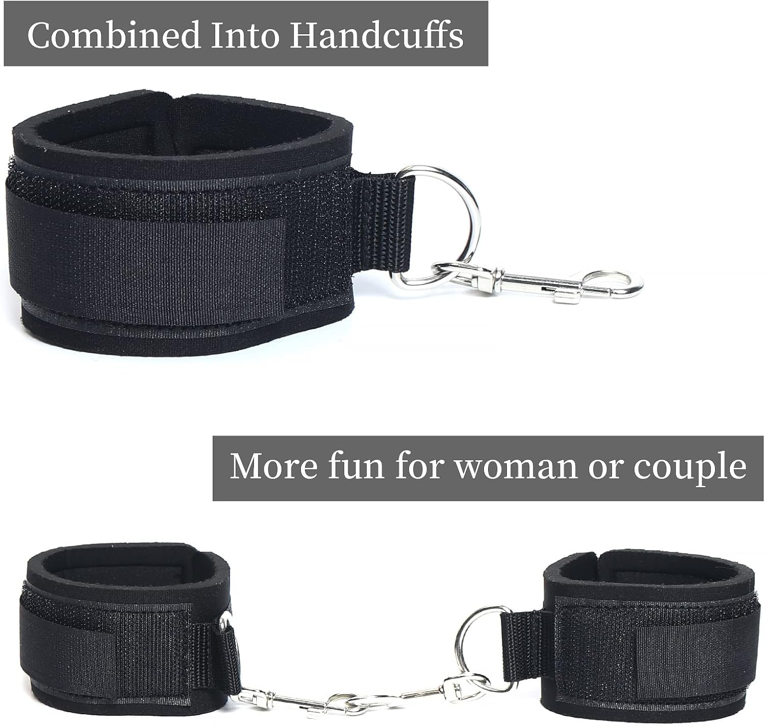 BDSM Wrist & Thigh Restraint Set