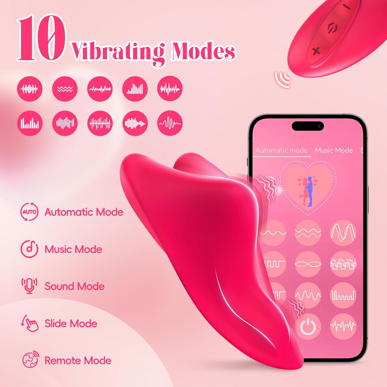 Wearable Vibrator – Remote & App-Controlled Pleasure for Couples
