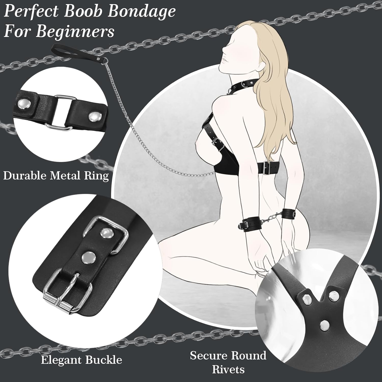 BDSM Breast Bondage Restraint Set