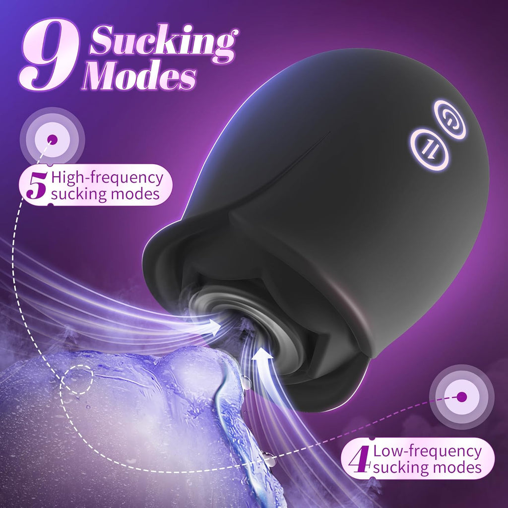 Rose Suction Vibrator