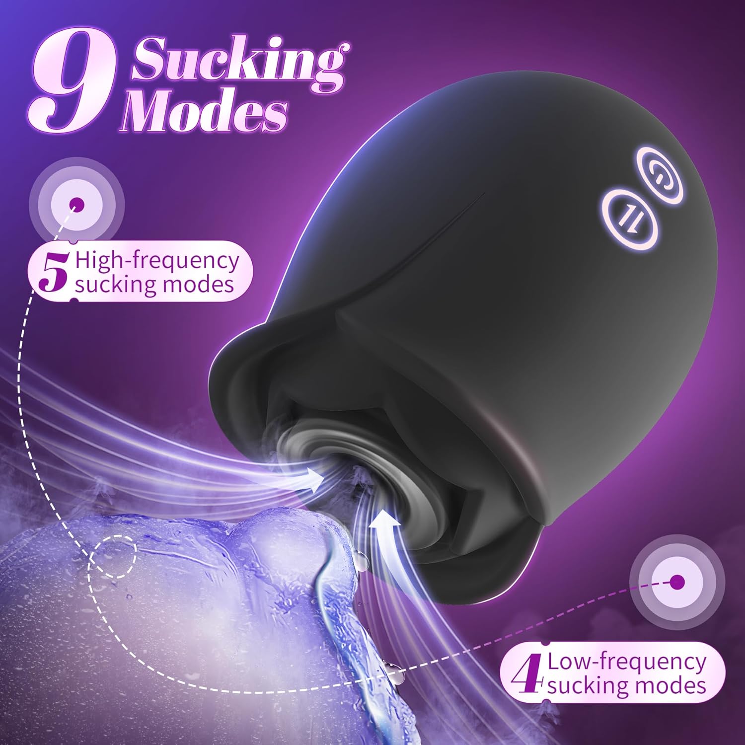 Rose Suction Vibrator