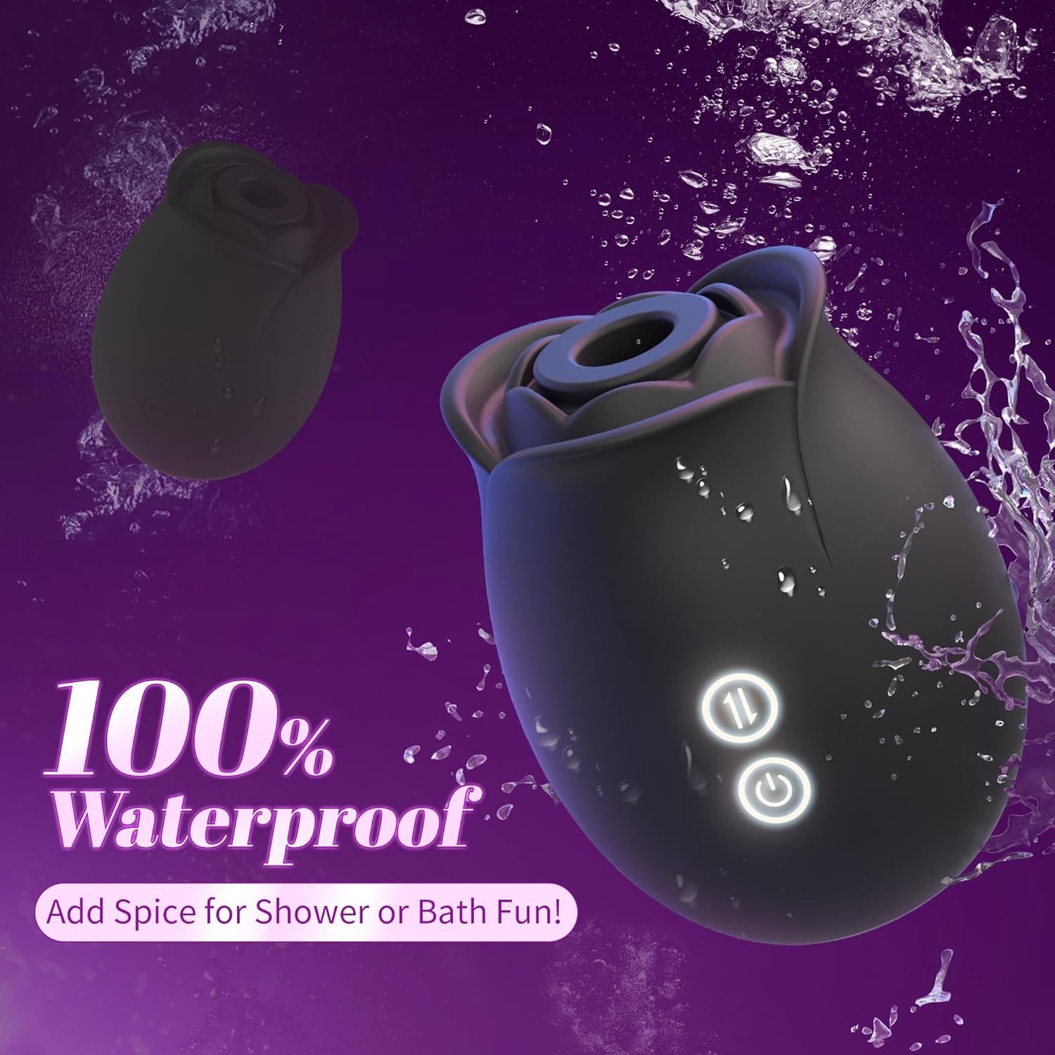 Rose Suction Vibrator