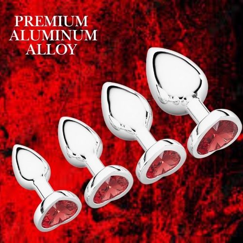 Premium Aluminum Alloy Butt Plug - Unisex